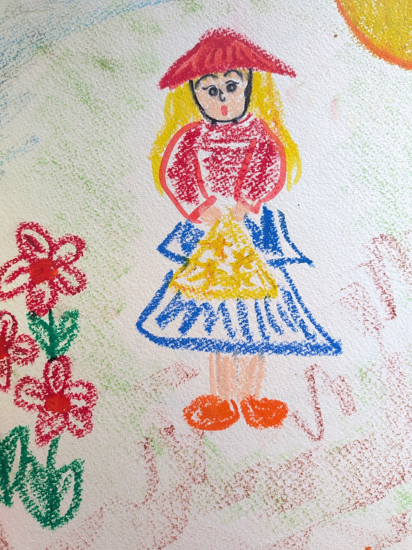 魔女っ子マリーちゃん(男性ボーカル)— クレヨン画の女の子
