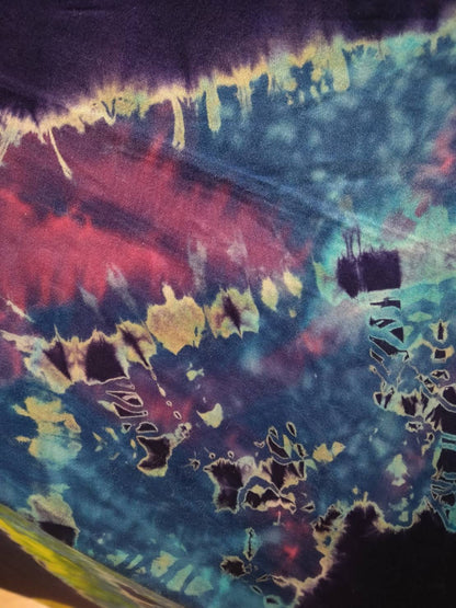 Shibori parasol Ginga (Galaxy) — packaging and Certificate of Authenticity by Yuriko Yuco Yoshikawa
