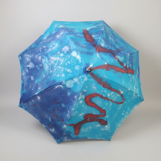 Nagare (Flow) parasol — Certificate of Authenticity and packaging by Yuriko Yuco Yoshikawa
